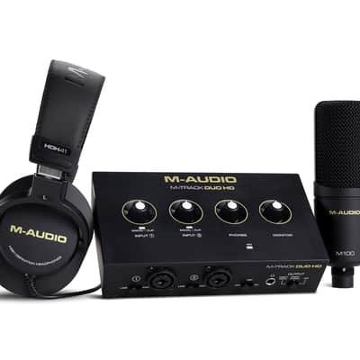 M-Audio M-Track Duo HD Producer Pack w/ 90 Day Warranty! image 1