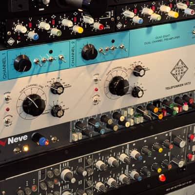 Neve V racked channel strip Mic Preamp & EQ with custom PSU - mic and line I/O image 5