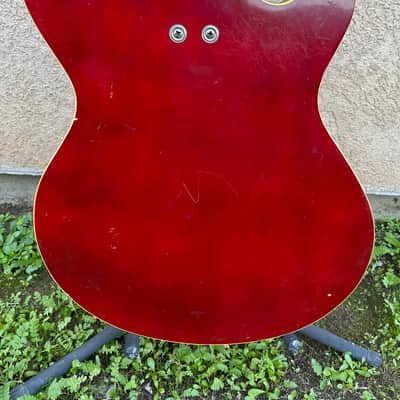 Mosrite Combo Bass 60s - Red image 19