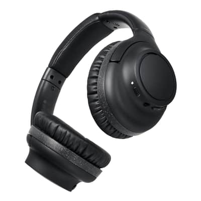 Audio-Technica ATH-S300BTBK Wireless Headphones, Black image 2