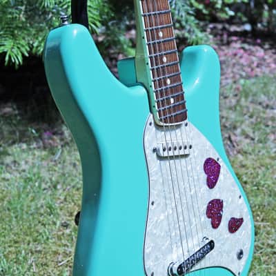 Fender Venus Owned by Courtney Love ex Hole Surf Green 1994 Custom Shop Guitar image 6