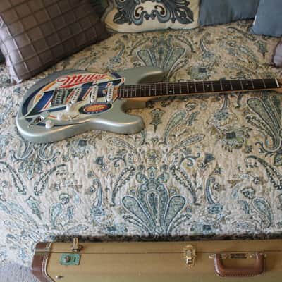 Fender Squier Miller Beer Stratocaster Miller Lite beer logo model show piece image 2