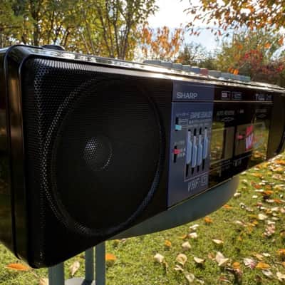 SHARP QT-Y8 Rare Vintage Cassette Deck Boombox TV-Audio Serviced Japan Warranty image 18