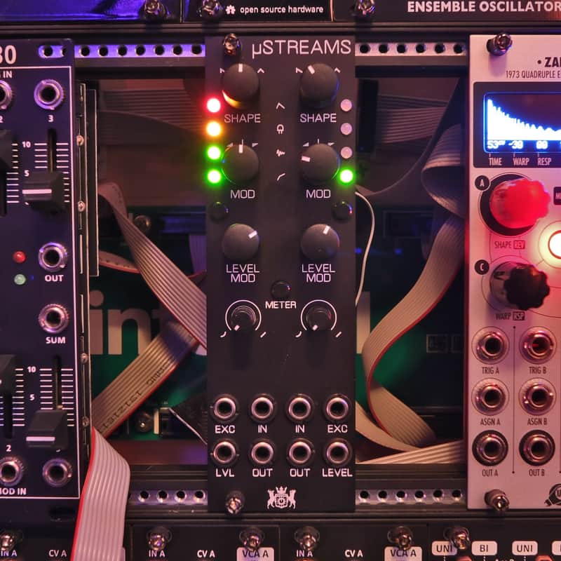 Michigan Synth Works MicroStreams, 8HP Streams 2020 - Black image 1