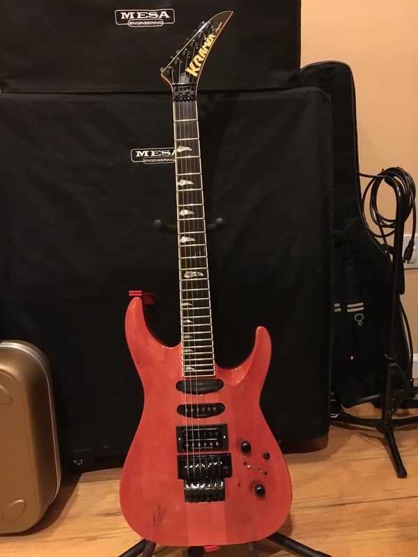 Kramer Stagemaster Deluxe 1980's Salmon image 1