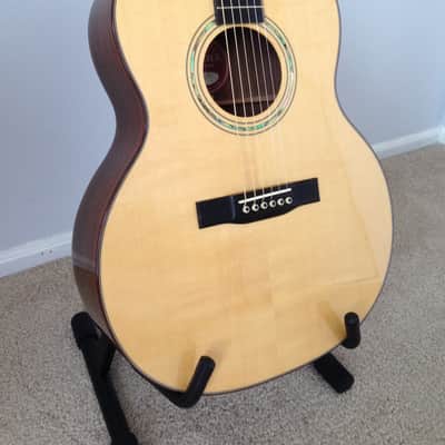 Webber Roundbody SJ Acoustic Guitar (Engelmann/Rosewood) *Upgraded Gotoh Tuners* image 2