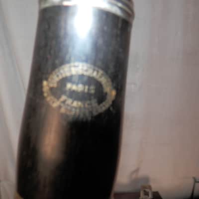 Evette & Schaeffer Buffet Crampon Paris Made in France Wooden Clarinet with case used Serviced for Sale image 12