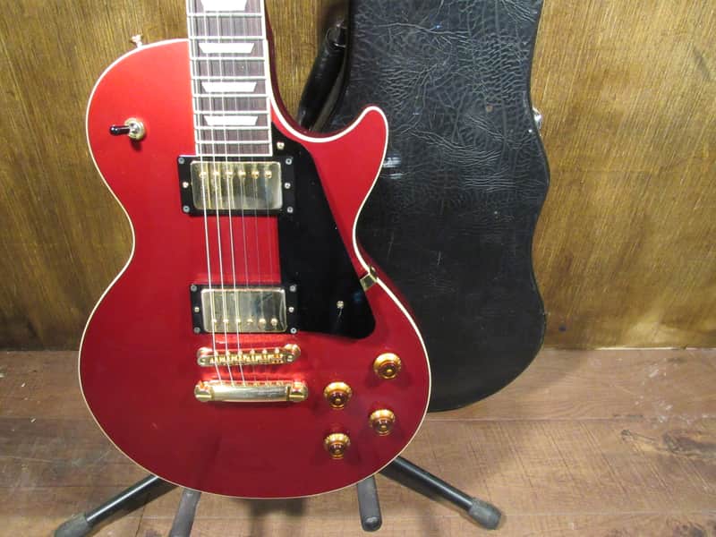 FGN Neo Classic Single Cut J191596 Candy Apple Red MIJ Japan FujiGen image 1