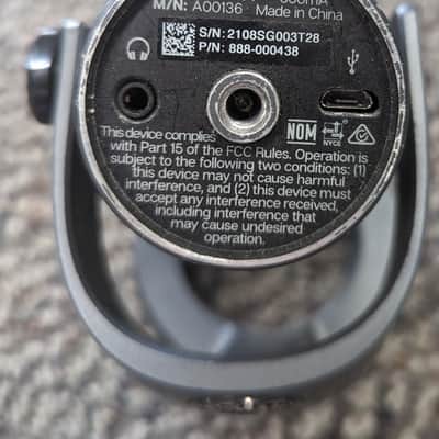 Blue Microphones Yeti Black USB Microphone - Gently Used #888-000438 image 2