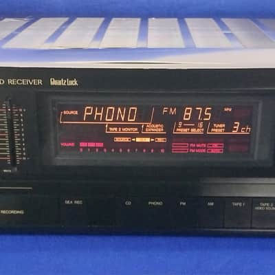Vintage JVC RX-450 Computer Controlled Receiver w/ 7 Band Equalizer image 1
