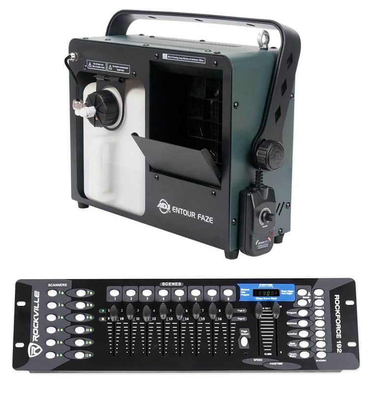 American DJ Entour Faze Water Base Haze Machine Hazer+192-Channel DMX Controller image 1