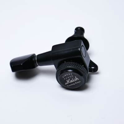 Locking Tuners 3+3 (Black) – 18:1 – Drop-In for Most Electric/Acoustic Guitars (10mm / 25/64" holes) image 4