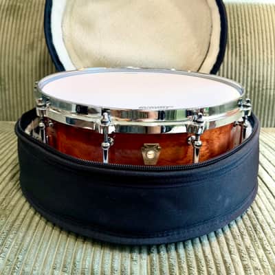 Ludwig Classic Maple Exotic Bubinga 14x5 Snare — Tube Lugs, Die-Cast Hoops, P86 image 17