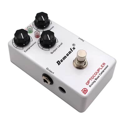 Demonfx OPTOCOUPLER COMPRESSOR Bass Effect Pedal Based on OPTO COMP image 2