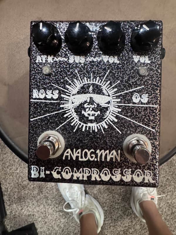 Analogman Bi-Comprossor 2010s - Hammered Metal