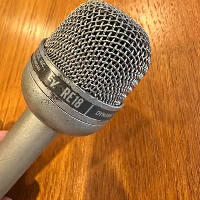 Electro-Voice RE18 Cardioid Dynamic Microphone 1960 - 1989 - Satin Nickel image 2