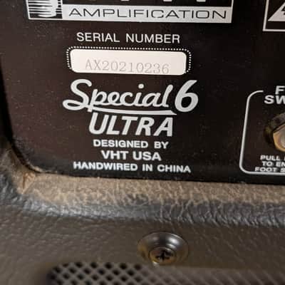 VHT AV-SP-6HU Special 6 Ultra Head 2010s - Black image 6