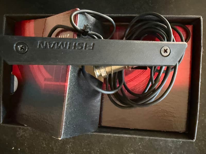 Fishman PRO-REP-102 Rare Earth Humbucking Soundhole Pickup 2010s - Black image 1