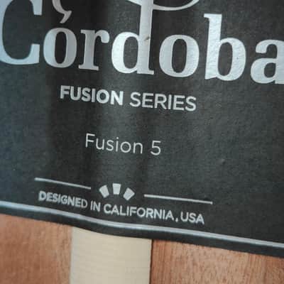 Cordoba Fusion 5 Classical with Electronics - Edge Burst image 9