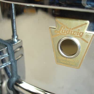 Ludwig Supraphonic 14" x 6.5" Snare, Chrome image 6