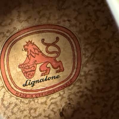 Antique Lignatone Czechoslovakian Bowl Back Mandolin c1940s image 18