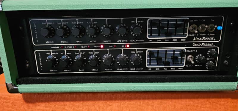 Mesa Boogie Quad Preamp with hard case image 1