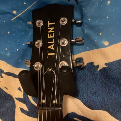 Vintage Talent Les Paul Jr.-Style Guitar – Rare Gibson Baldwin Era Sunburst Beauty (Hardcase Included) image 7