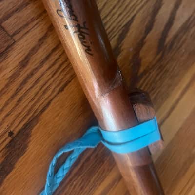 Long hair Native flute 2018 - Walnut image 1