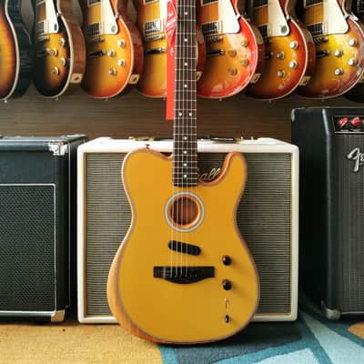 Fender Acoustasonic Player Telecaster 2023 - Butterscotch Blonde image 1