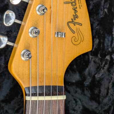 2016 Fender Custom Shop Limited Edition '58 Jazzmaster - Closet Classic - Aged Lake Placid Blue image 4
