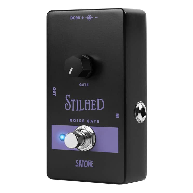 Satone S810 Stilhed Noise Gate Electric Guitar Effect Pedal - Noise Suppressor Effect Acoustic Metal Pedal with True Bypass image 1