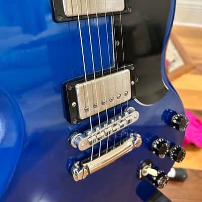 Gibson SG Standard "Small Guard" 1991 Candy Apple Blue image 13
