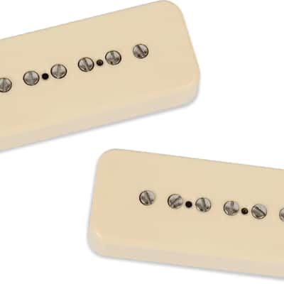 Seymour Duncan Hot P90 Silencer Soapbar Pickup Set, Cream - OPEN BOX image 2