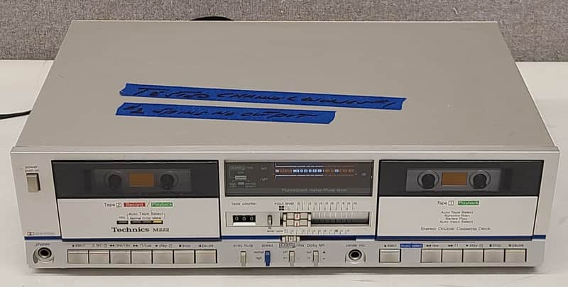 Used Technics RS-M222 Tape recorders for Sale | HifiShark.com