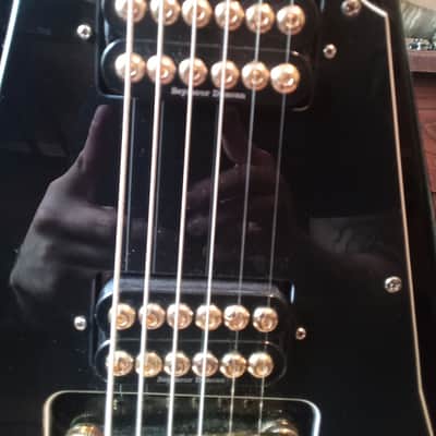 Dunable DE Asteroid with gold Seymour Duncan Invader pickups image 5
