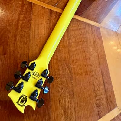 Hard Luck Kings Bossman HLK Kustom Series Yellow Les Paul STYLE USA Single Cut Elec Guitar image 20
