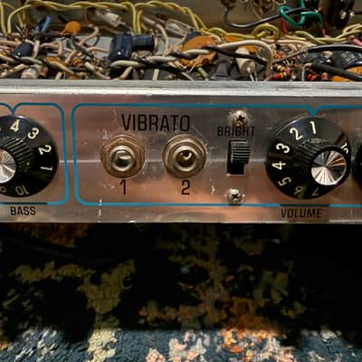1974 Fender Quad Reverb 2-Channel 100-Watt Amplifier Bild 5