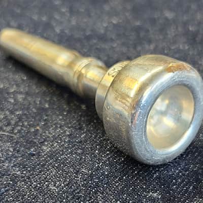 Austin Custom Brass TA1CS trumpet mouthpiece - Silver Plate image 3