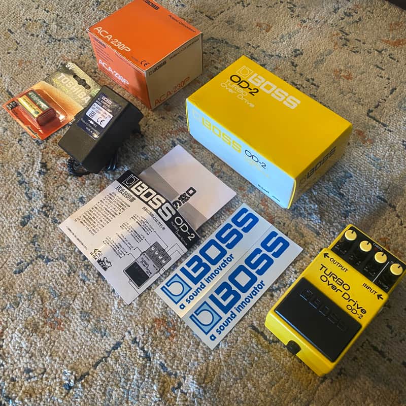 Boss OD-2 Turbo OverDrive (Black Label)