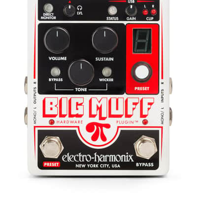 ギター Big Muff Reissue EC-3003 Flantone era Electro Harmonix Big Muff Pi EC3003-A Frantone era + wooden box +