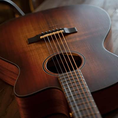 Cort COREOCOPLB Core Series Venetian Cutaway Mahogany Top 6-String Acoustic-Electric Guitar w/Case image 9