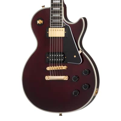 EPIPHONE Jerry Cantrell "Wino" Les Paul Custom Dark Wine Red image 23