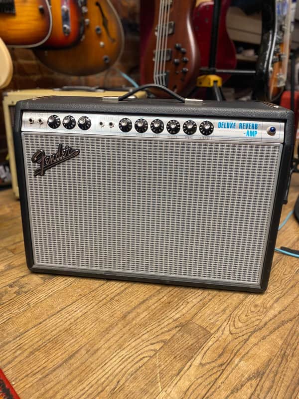 Fender '68 Custom Deluxe Reverb 2-Channel 22-Watt 1x12" Guitar Combo image 1