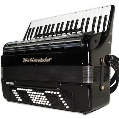 Weltmeister Consona Converter Free Bass Stradella German Piano Accordion New Straps Case 2119 Great Professional Accordion Gorgeous Sound image 4