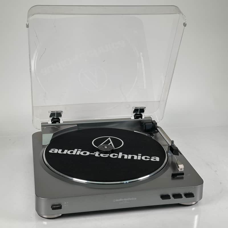 Audio-Technica AT-LP60 XBT Fully Automatic Belt-Drive Stereo Turntable Black image 1