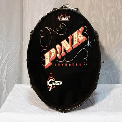 Mark Schulman's P!NK Funhouse Tour Gretsch USA Drum Set - Red Cracked Ice, Plus Extras image 5