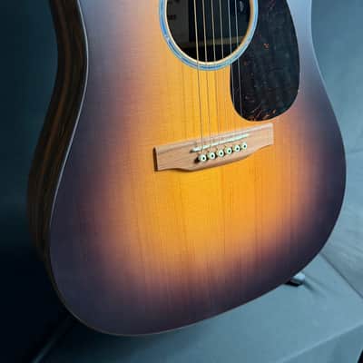 Martin D-X2E Ziricote Burst Dreadnought Acoustic-Electric Guitar Sunburst w/ Case image 3