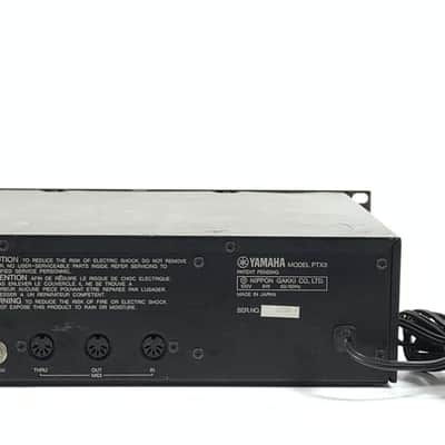 Yamaha PTX8 PERCUSSION TONE GENERATOR drum synth Black TGHM image 7