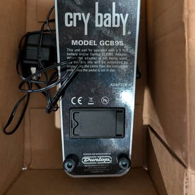 Dunlop GCB95 Cry Baby Standard Wah 1982 - Present - Black image 1
