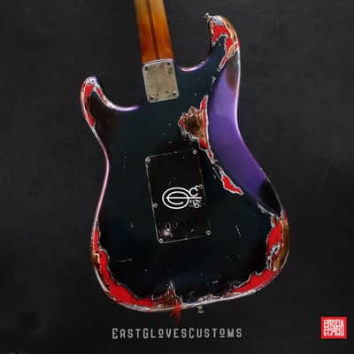Fender Stratocaster Contemporary E Series Floyd Rose System1 Flip Flop Finish Heavy Aged Relic Rare image 14